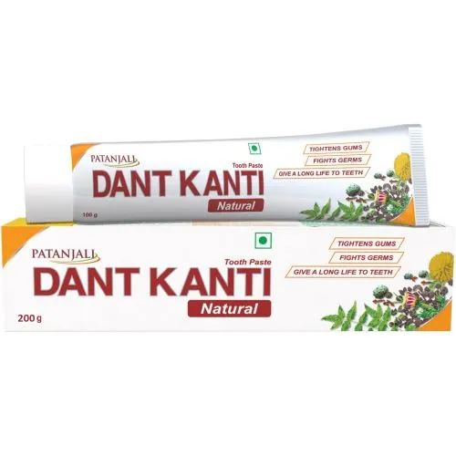 Дент Канти зубная крем-паста Патанджали (Dant Kanti Toothpaste Patanjali) 200 г