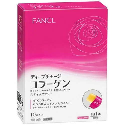 Коллаген желе «Глубокий заряд» Фанкл (Collagen Fancl) 10 стиков