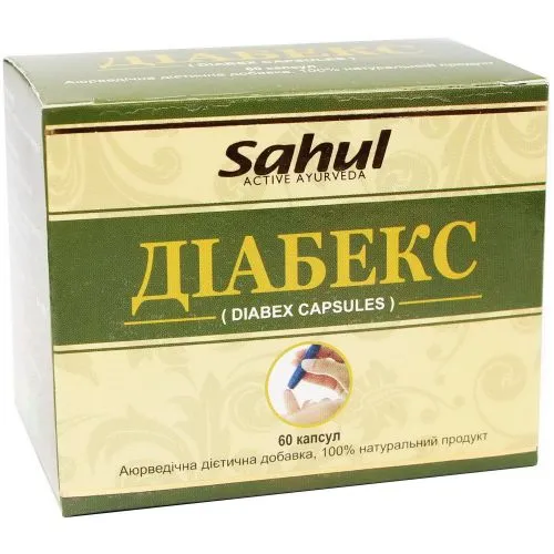 Диабекс Сахул (Diabex Sahul) 60 капс. / 495 мг