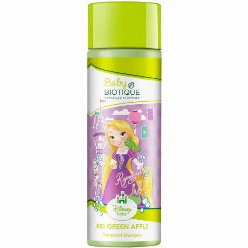 Шампунь для девочек «Принцесса Диснея» Био Зеленое Яблоко Биотик (Bio Green Apple Disney Kids Girl Shampoo Biotique) 190 мл