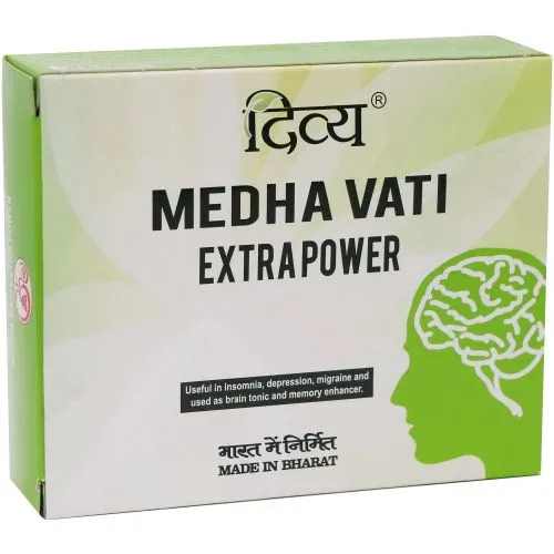 Медха Вати Экстра Сила Патанджали (Medha Vati Extra Power Divya Patanjali) 120 табл. / 500 мг