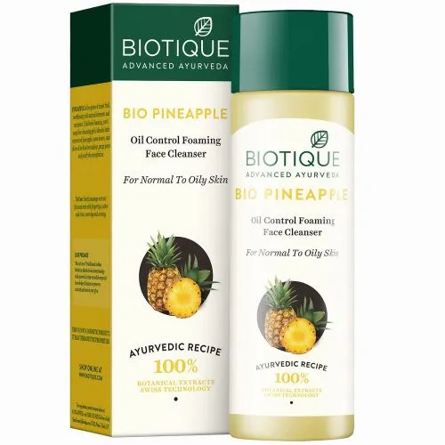 Очищающее средство для лица Био Ананас Биотик (Bio Pineapple Face Cleanser Biotique) 120 мл