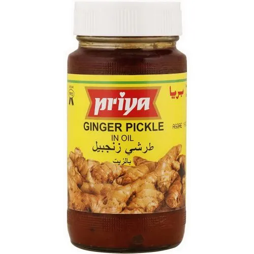 Имбирь маринованный в масле Прия (Ginger Pickle In Oil Priya) 300 г