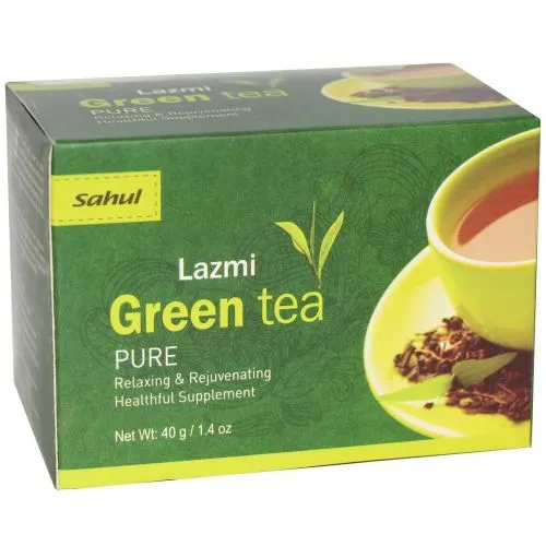 Зеленый чай Сахул (Green Tea Sahul) 20 пакетиков по 2 г