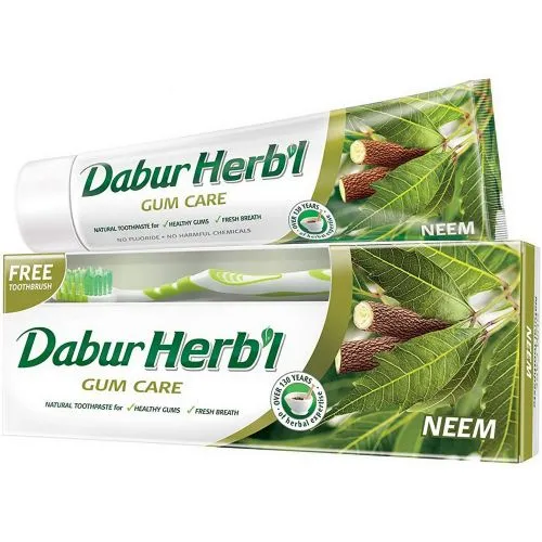 Зубная паста для ухода за деснами Ним Дабур (Herbal Neem Toothpaste Dabur) 100 г