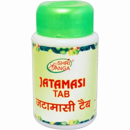 Джатаманси Шри Ганга (Jatamasi Tab Shri Ganga) 60 табл. / 500 мг могут быть разломаны