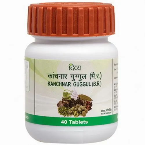 Канчнар Гуггулу Патанджали (Kanchnar Guggul Patanjali) 80 табл. / 500 мг