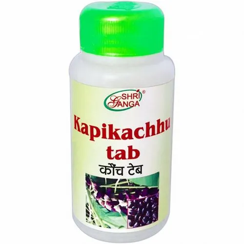 Капикачху Шри Ганга (Kapikachhu Tab Shri Ganga) 120 табл. / 750 мг могут быть разломаны