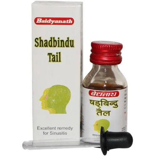 Шадбинду капли для носа Байдьянатх (Shadbindu Tail Baidyanath) 25 мл