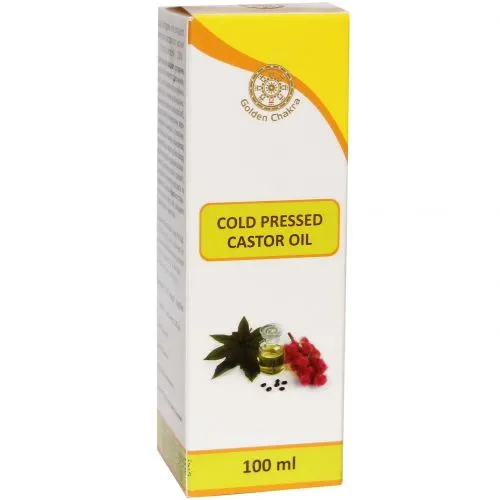 Касторовое масло для волос Голден Чакра (Castor Oil Golden Chakra) 100 мл