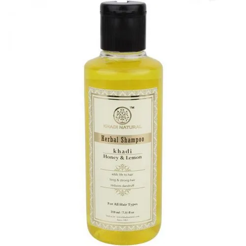 Травяной шампунь «Мед и Лимон» Кхади (Honey & Lemon Shampoo Khadi) 210 мл