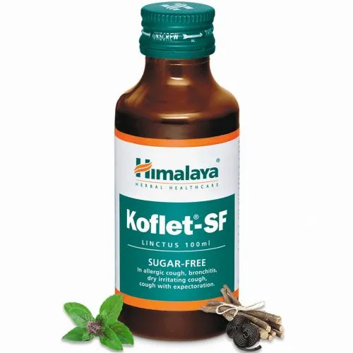 Кофлет сироп без сахара Хималая (Koflet-SF Syrup Himalaya) 100 мл