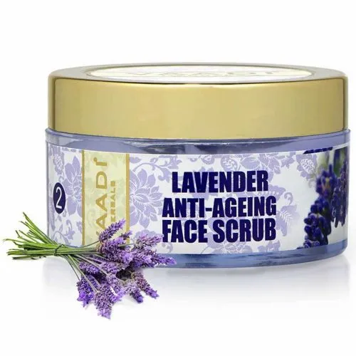 Антивозрастной скраб для лица «Лаванда» Ваади (Lavender Anti-Ageing Face Scrub Vaadi)  50 г
