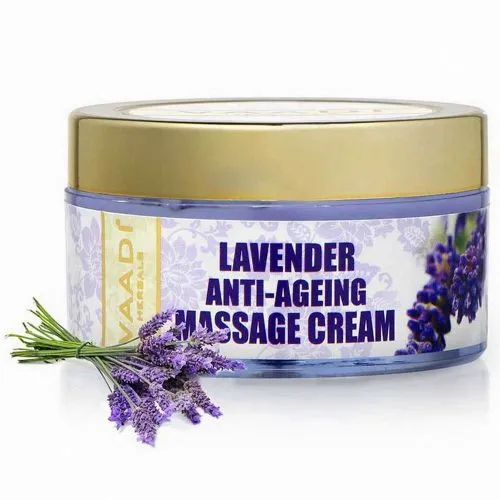 Массажный крем против старения c лавандой Ваади (Lavender Anti-Ageing Massage Cream Vaadi) 50 г