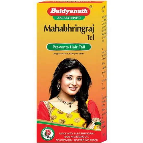 Масло для волос Махабрингарадж Байдьянатх (Mahabhringaraj Tel Baidyanath) 100 мл