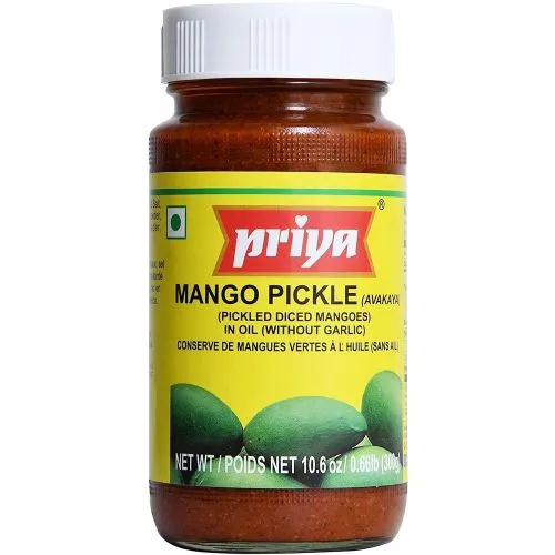 Манго маринованное в масле Авакая Прия (Mango (Avakaya) Pickle In Oil Priya) 300 г