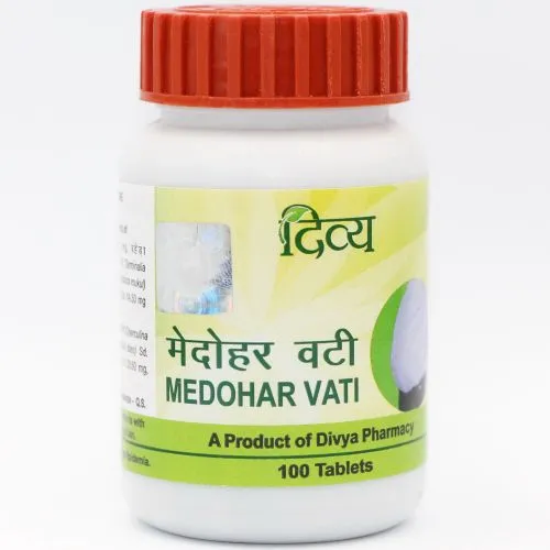Медохар Вати Патанджали (Medohar Vati Patanjali) 100 табл. / 500 мг