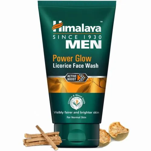 Средство для умывания лица мужчин Солодка Хималая (Men Power Glow Licorice Face Wash Himalaya) 100 мл