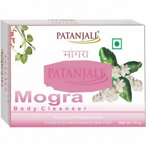 Мыло Могра Патанджали (Mogra Body Cleanser Patanjali) 75 г