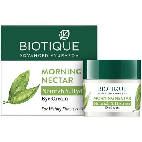 Питательный и увлажняющий крем вокруг глаз Утренний Нектар Биотик (Morning Nectar Nourish & Hydrate Eye Cream Biotique) 15 г