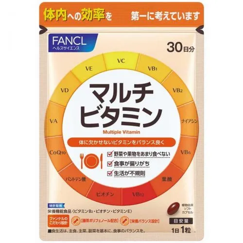 Мультивитамины Фанкл (Multiple Vitamin Fancl) 30 капс.