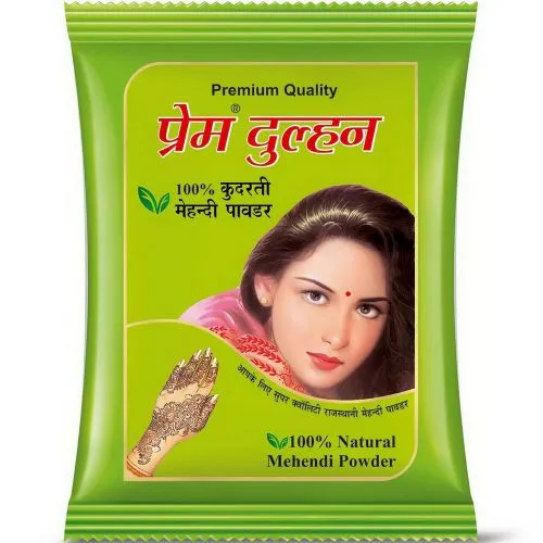 Хна Премиум Дулхан (100% Natural Henna Mehendi Powder Prem Dulhan) 100 г