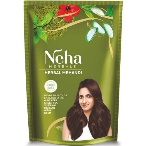 Неха хна для волос с лечебными растениями (Neha Herbal Mehandi) 140 г