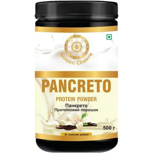 Панкрето протеиновый порошок Голден Чакра (Pancreto Protein Powder Golden Chakra) 500 г