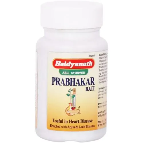 Прабхакар Бати Байдьянатх (Prabhakar Bati Baidyanath) 80 табл. / 300 мг