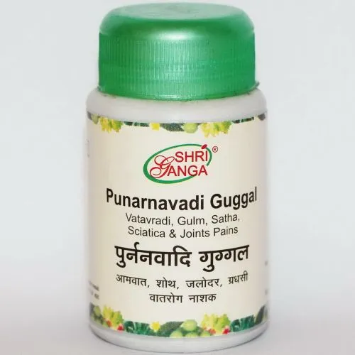 Пунарнавади Гуггулу Шри Ганга (Punarnavadi Guggulu Shri Ganga) 50 г (примерно 150 табл. / 333 мг)