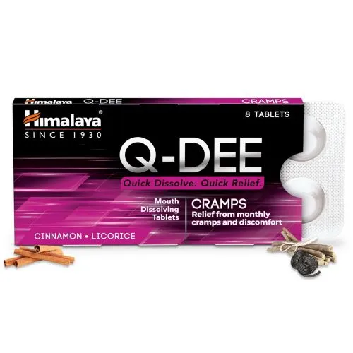 Анти Спазм Хималая (Q-Dee Cramps Himalaya) 8 табл. / 50 мг