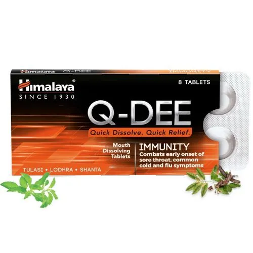 Анти Грипп Хималая (Q-Dee Immunity Himalaya) 8 табл. / 100 мг