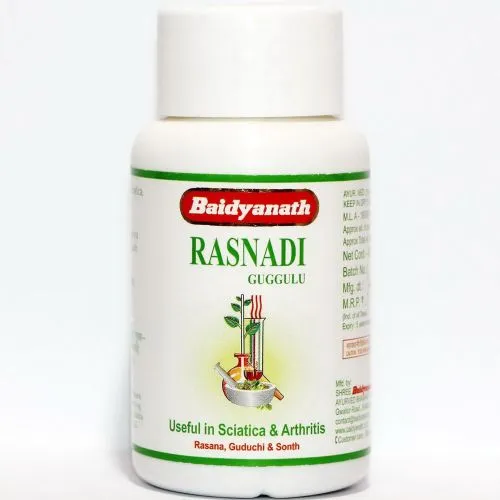 Раснади Гуггулу Байдьянатх (Rasnadi Guggul Baidyanath) 80 табл. / 375 мг