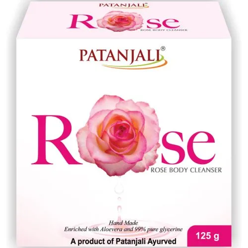 Мыло Роза Патанджали (Rose Body Cleanser Patanjali) 125 г