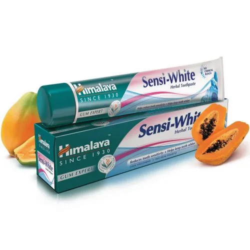 Зубная паста отбеливающая для чувствительных зубов Хималая (Sensi-White Herbal Toothpaste Himalaya) 75 мл