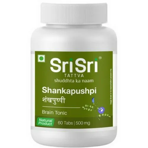 Шанкхапушпи Шри Шри Татва (Shankapushpi Sri Sri Tattva) 60 табл. / 500 мг