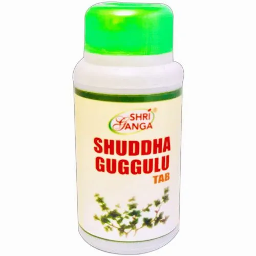 Шудха Гуггулу Шри Ганга (Shuddha Guggulu Shri Ganga) 120 табл. / 750 мг могут быть разломаны