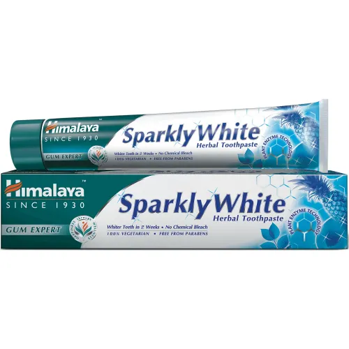 Паста для отбеливания зубов Хималая (Sparkly White Toothpaste Himalaya) 75 мл