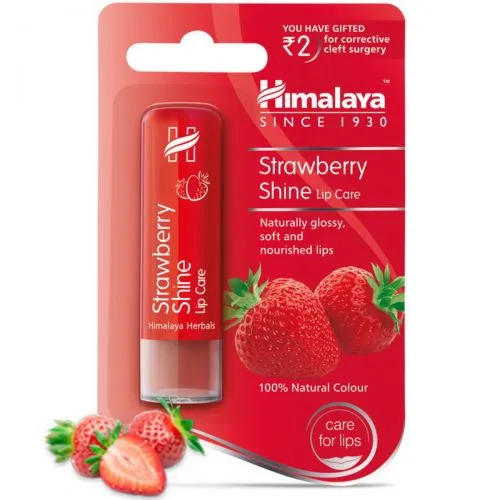 Бальзам-блеск для губ Клубника Хималая (Strawberry Lip Balm Himalaya) 4.5 г