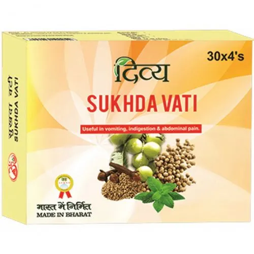 Сукхда Вати Патанджали (Sukhda Vati Patanjali) 120 табл. / 500 мг