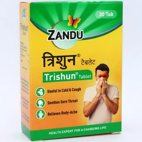 Трішун Занду (Trishun Zandu) 30 табл. / 730 мг