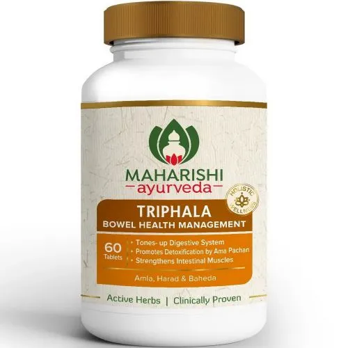 Тріфала Махаріші Аюрведа (Triphla Maharishi Ayurveda) 60 табл. / 1000 мг
