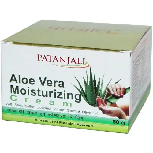 Увлажняющий крем Алоэ вера Патанджали (Aloe vera Moisturizing Cream Patanjali) 50 г