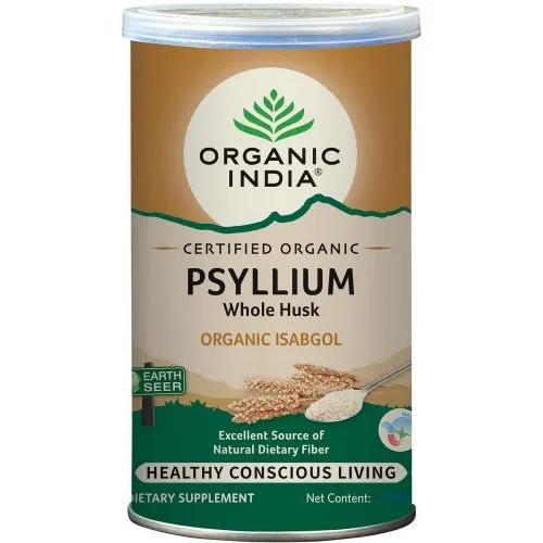 Псиллиум цельная шелуха Подорожника Органик Индия (Organic India) 100 г