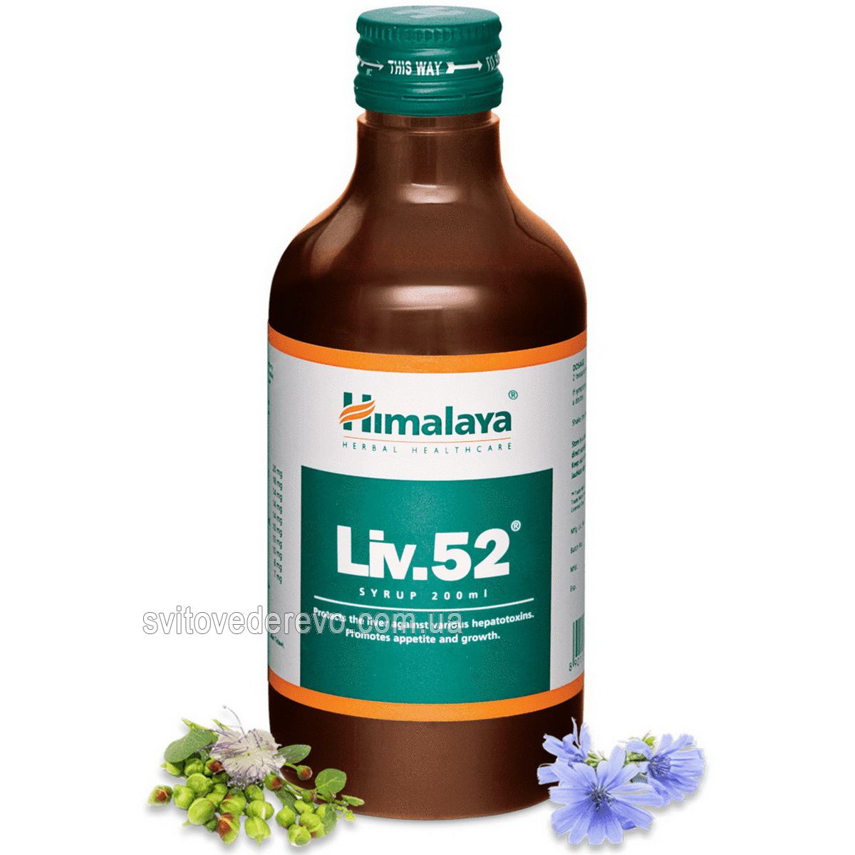 ≡ Лив.52 сироп (Liv.52 Himalaya) 100 мл  в е, 