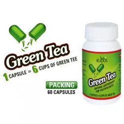Зеленый чай Кудос (Green Tea Kudos) 60 капс. / 500 мг (экстракт) 1