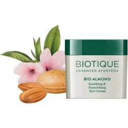 Успокаивающий и питательный крем для глаз Био Миндаль Биотик (Bio Almond Eye Cream Biotique) 15 г 0
