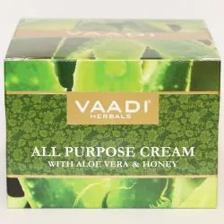 Универсальный крем с алоэ вера, медом и манжишта Ваади (All Purpose Cream with Aloe Vera, Honey & Manjistha Vaadi) 150 г 0
