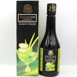 Алоэ вера сок с мякотью Голден Чакра (Aloe vera Juice Golden Chakra) 500 мл 1