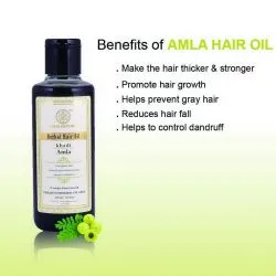 Масло для волос «Амла» Кхади (Amla Hair Oil Khadi) 210 мл 2